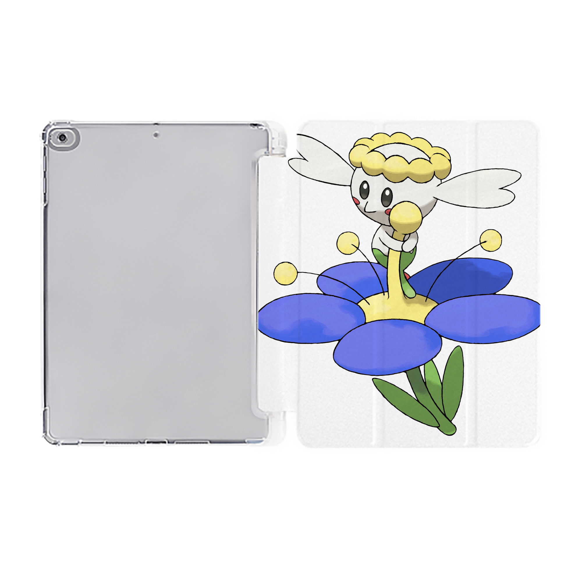 （画像用） ポケットモンスター Pokémon IPad ケース ペン収納付き 三つ折りスタンド PUレザー×シリコン 対応機種9.5/10.5/10.9インチ